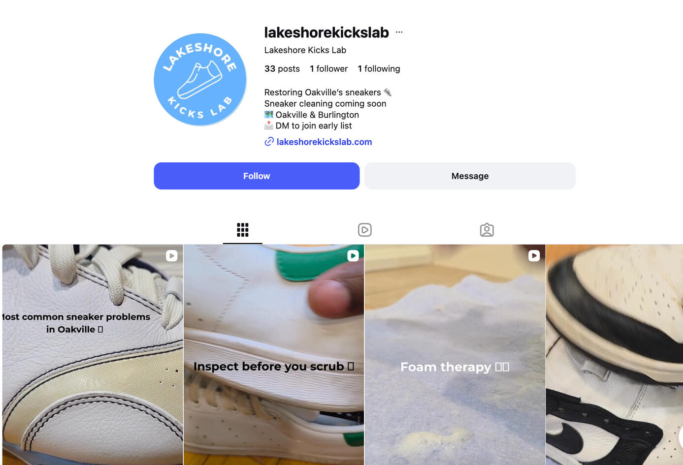 Instagram Business Presence
